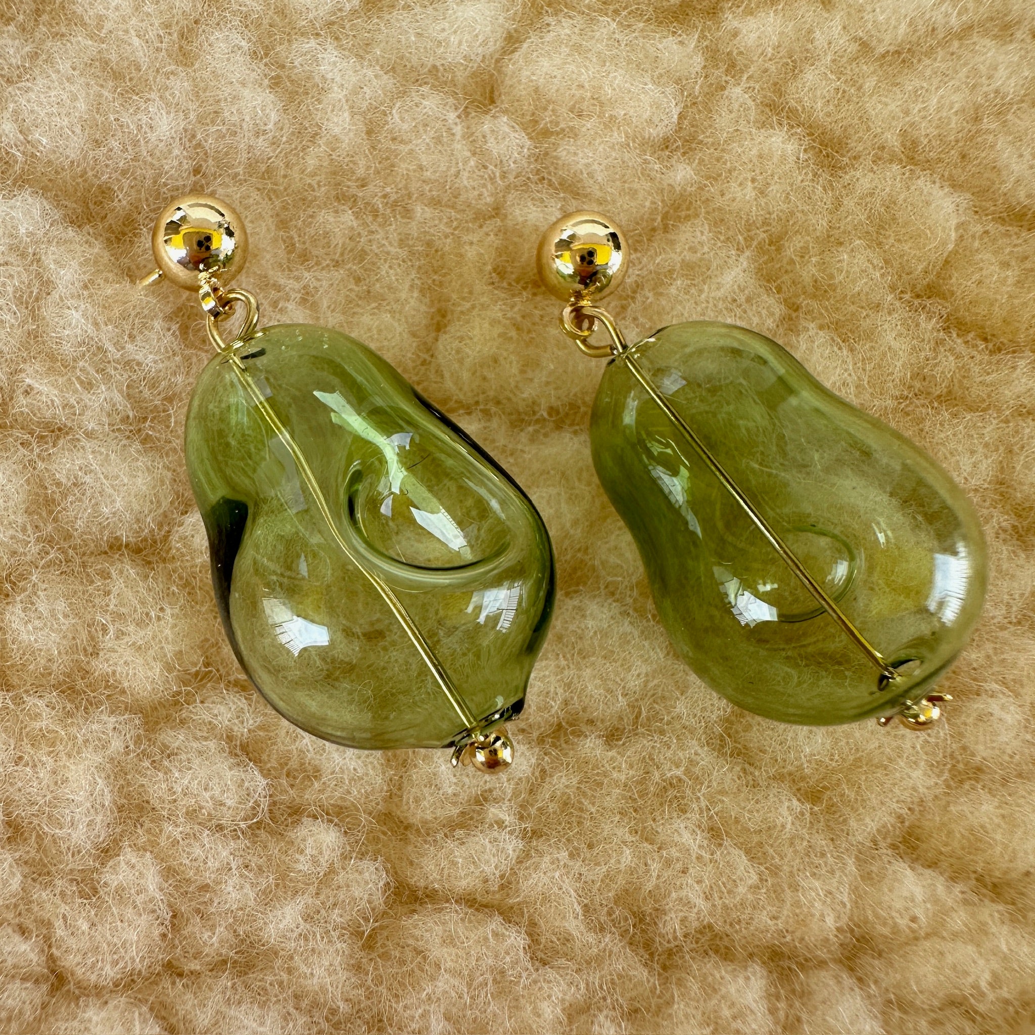 Lamp Bead Earrings