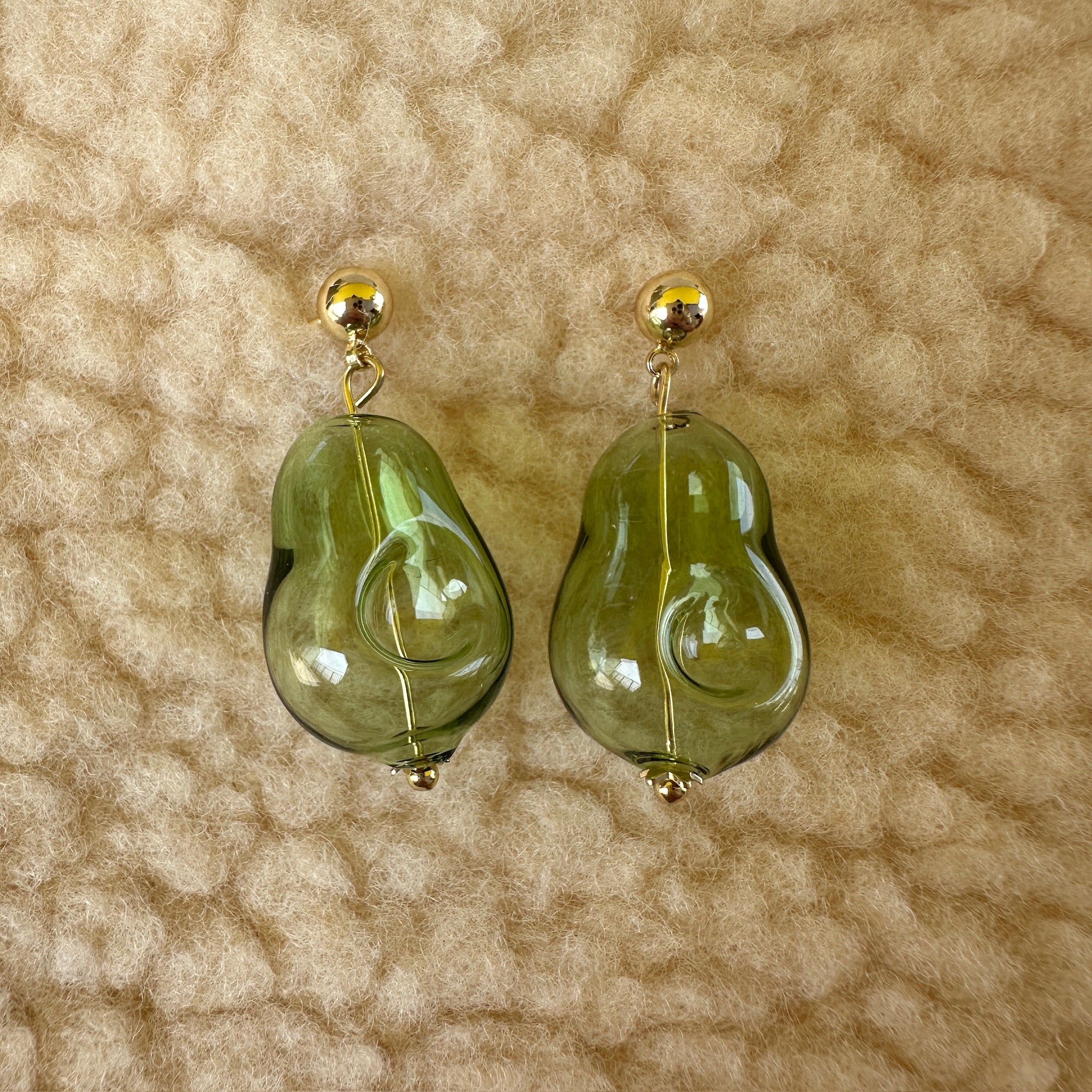 Lamp Bead Earrings