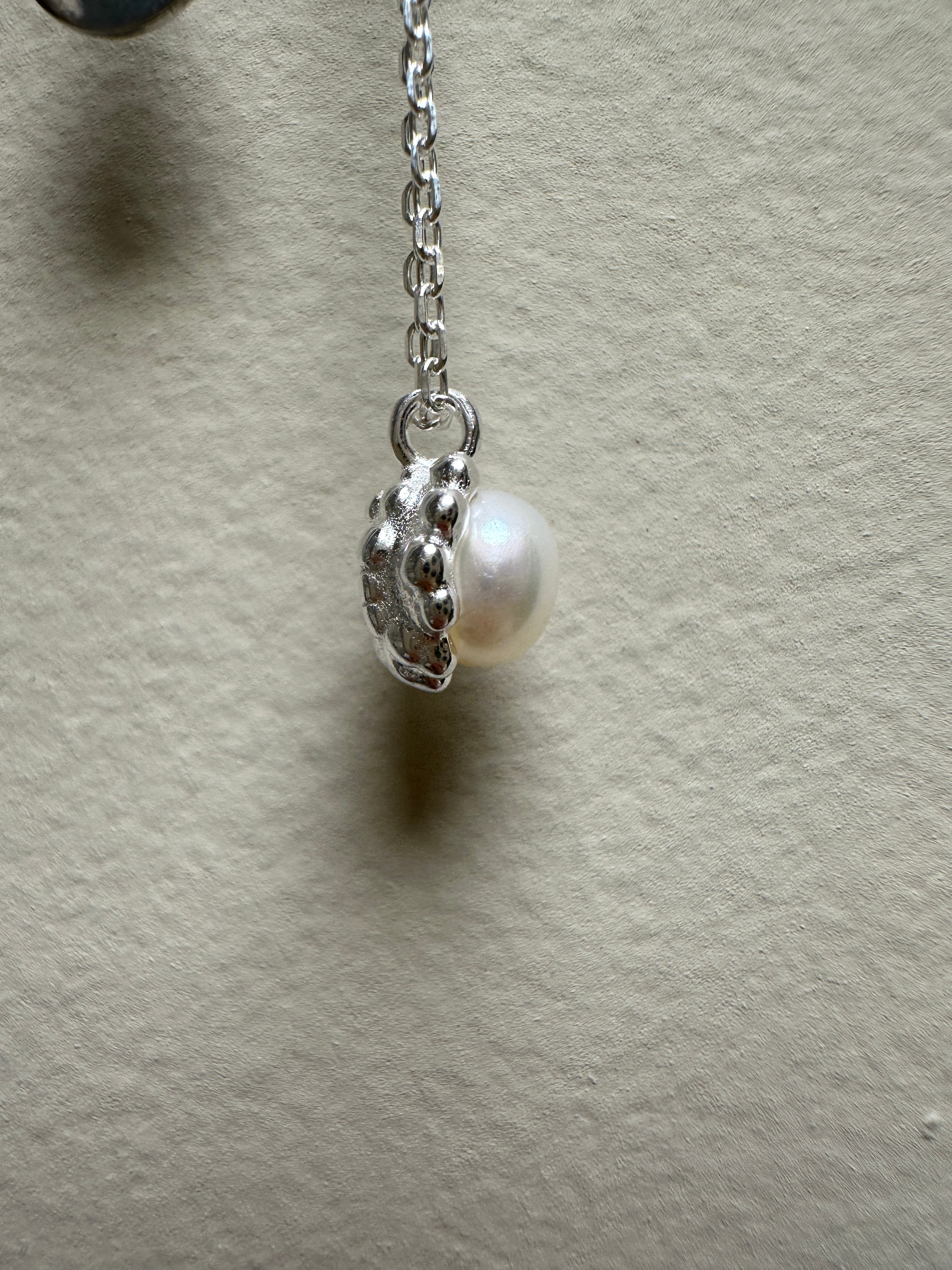 COSiii Pearl Blossom Pendant Necklace