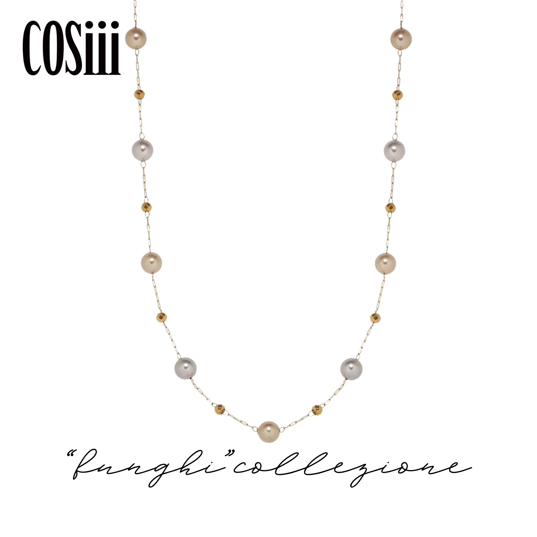 Collana e Bracciale in Acciaio Titanio con Perle Imitazione – Design Delicato
