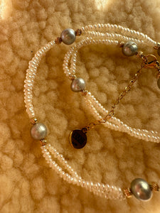 COSiii Radiant Pearl Choker Necklace