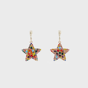 OCXALIS-B Colorful stella earrings