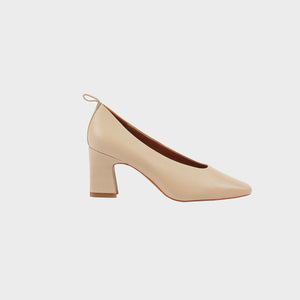 SALVIA Calfskin High Heels NUDE