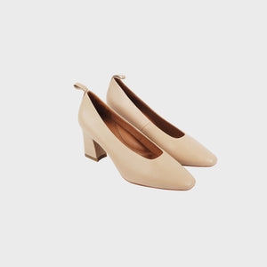 SALVIA Calfskin High Heels NUDE