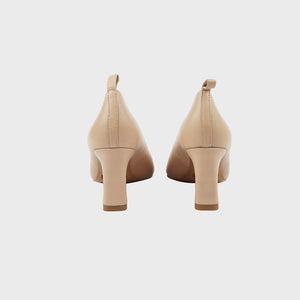 SALVIA Calfskin High Heels NUDE