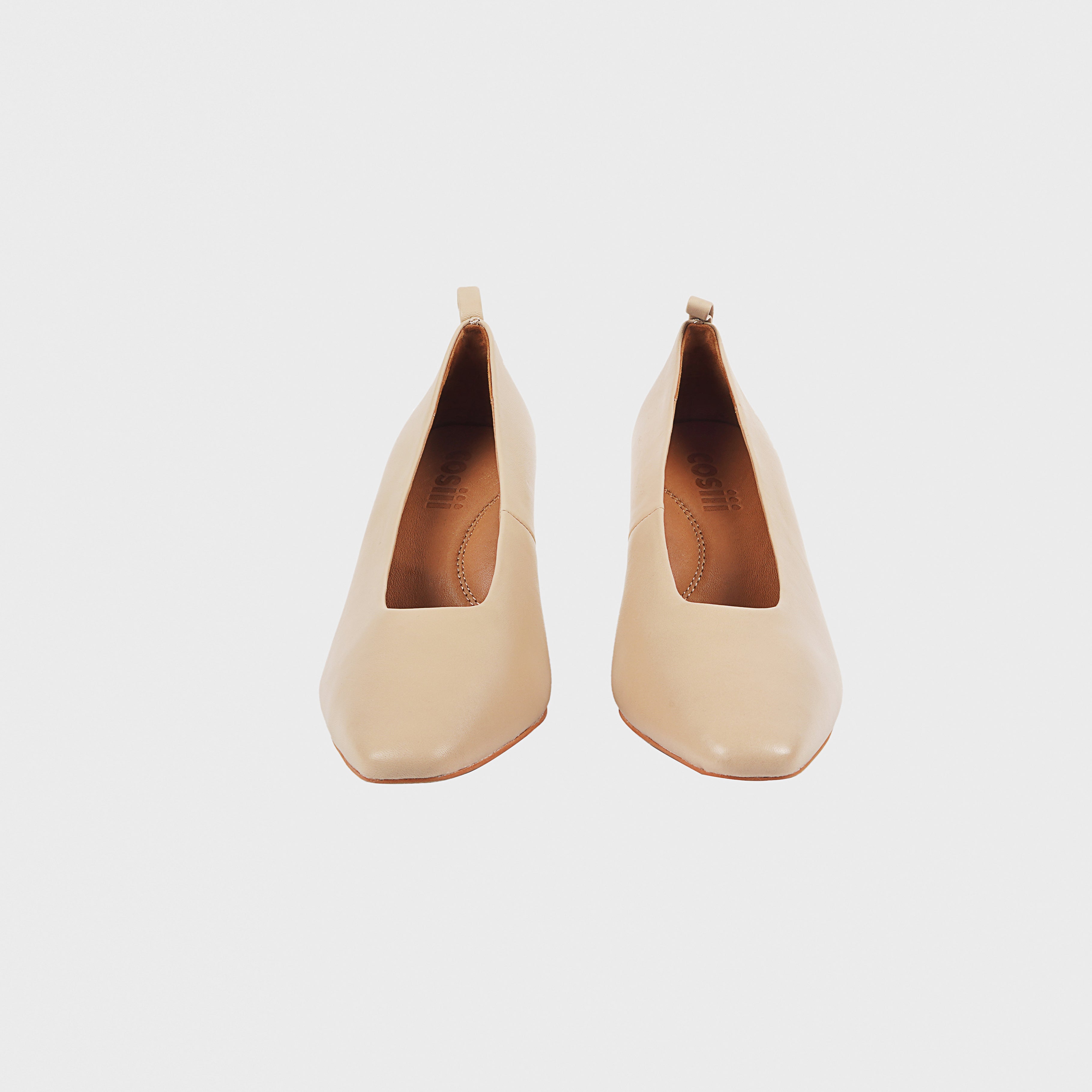 SALVIA Calfskin High Heels NUDE