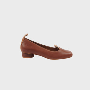 CIOCCO Brown Low Heel Shoes