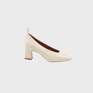 SALVIA Calfskin High Heels BEIGE