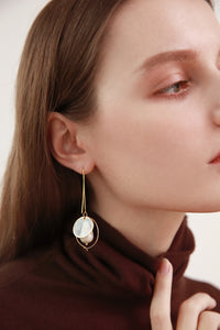 ORIGINAL Golden Multi-ways To Wear Pearl Earrings