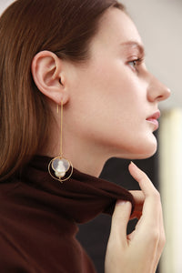 ORIGINAL Golden Multi-ways To Wear Pearl Earrings