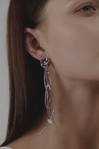 COSiii ALIEN Tassel beaded earrings