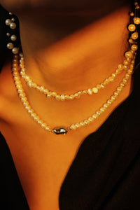 COSiii irregular pearl necklace