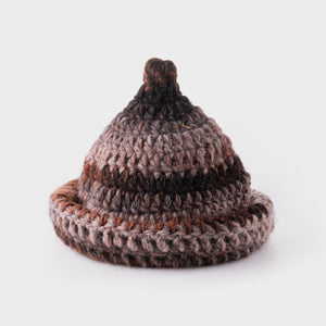 COSIII TAGINE 026 Chocolate Brownie Handmade Woolen Hat