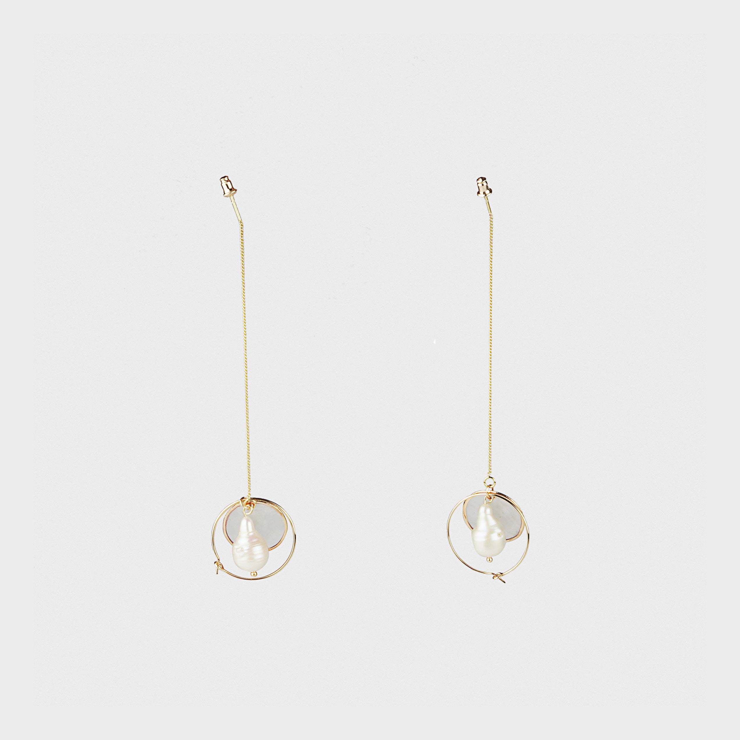 ORIGINAL Golden Multi-ways To Wear Pearl Earrings