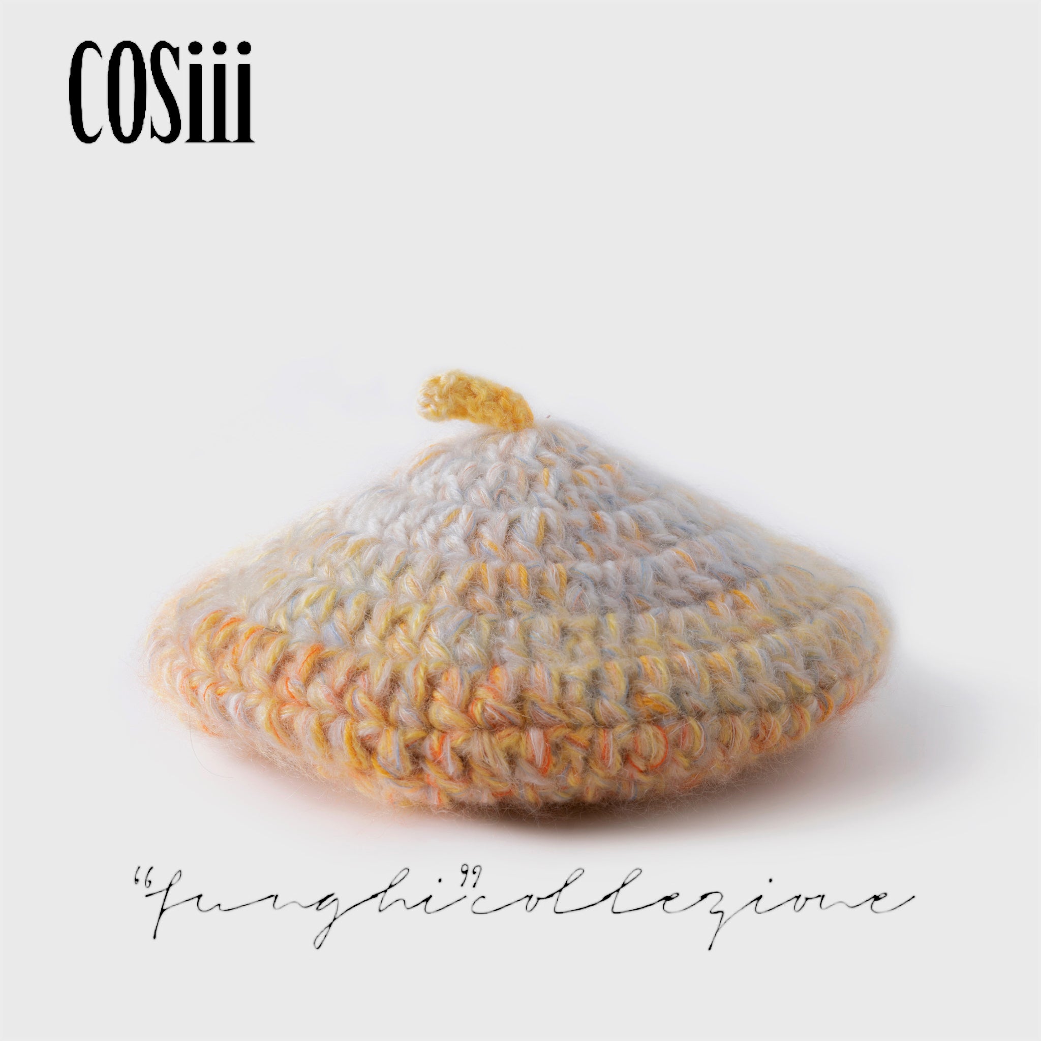 COSIII TAGINE 006 Limone Tart Handmade Woolen Hat