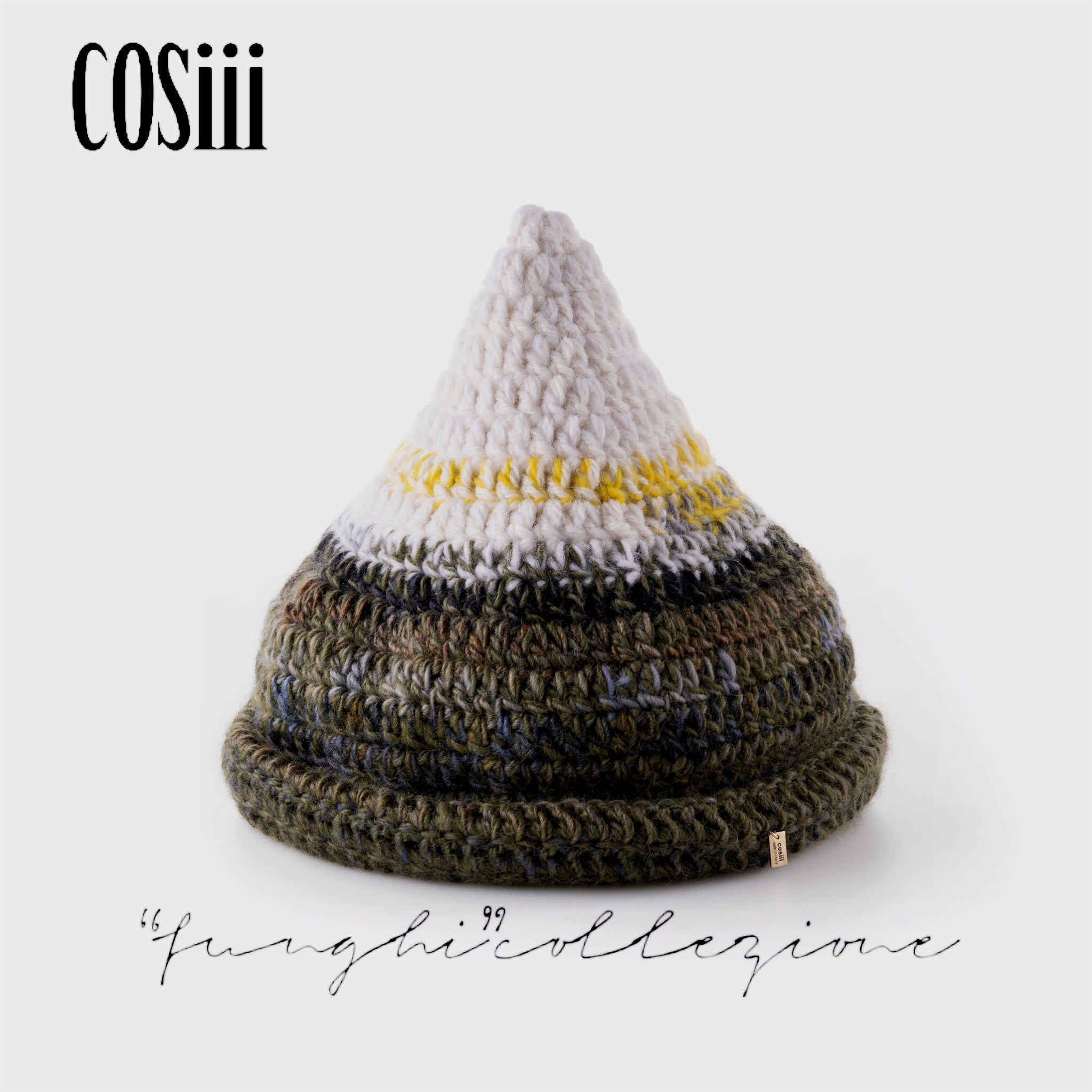 COSIII TAGINE 011 Fuji Mountain II Handmade Woolen Hat