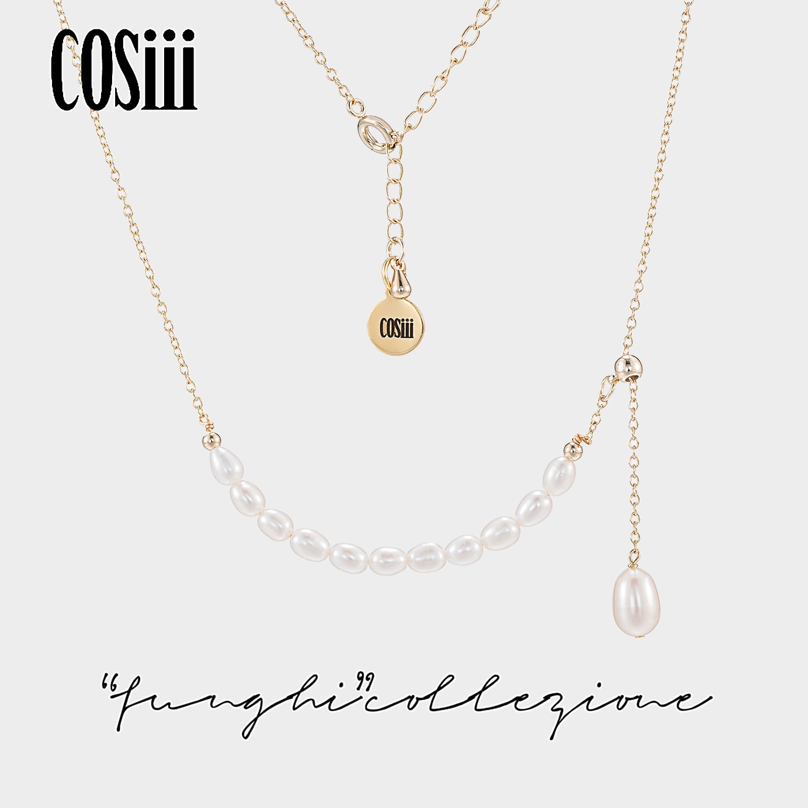 COSiii Natural Freshwater Pearl Necklace